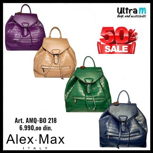Zenska torba Alex Max AMQ-BO 218 Ranac