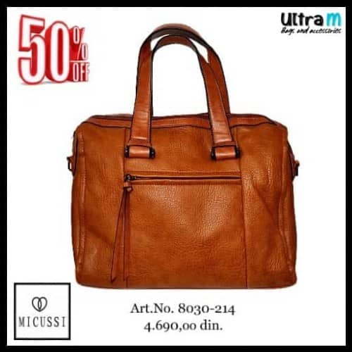 Zenska torba Micussi 8030-214 Cuoio