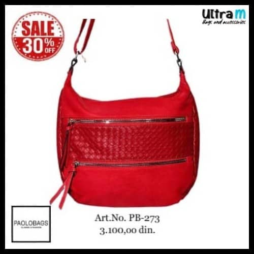 Zenska torba Paolo Bags PB-273 Crvena