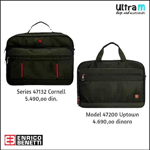 Poslovna torba Enrico Benetti Art. 47132-47200 Crna