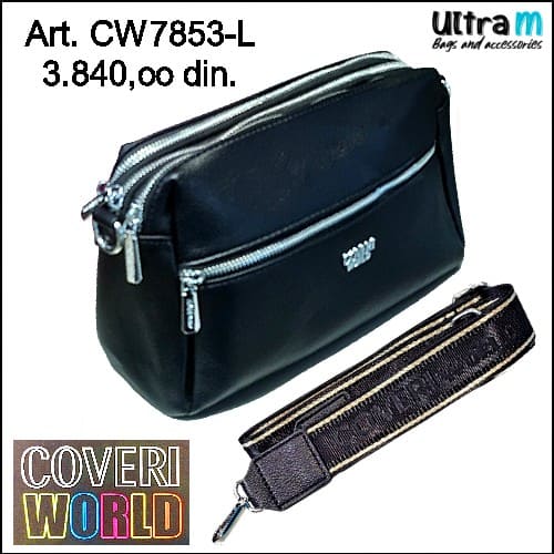 Zenska torba Coveri World Art. CW7853-L Black