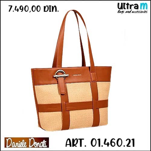Zenska torba Daniele Donati Art. 01.460.21 Camel