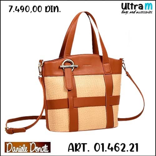 Zenska torba Daniele Donati Art. 01.462.21 Camel