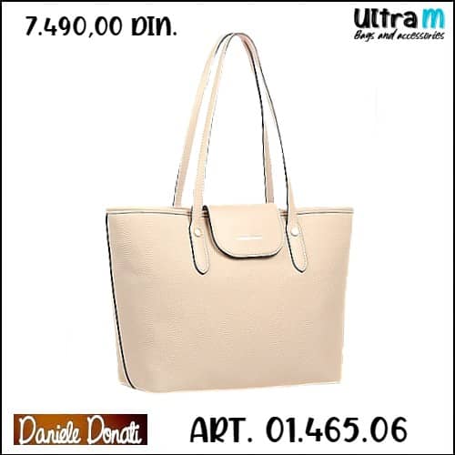 Zenska torba Daniele Donati Art. 01.465.06 Bež