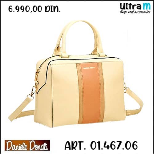 Zenska torba Daniele Donati Art. 01.467.06 Bež
