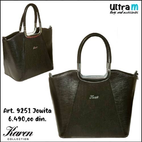 Zenska torba Karen Art. 9251 Jowita Crna