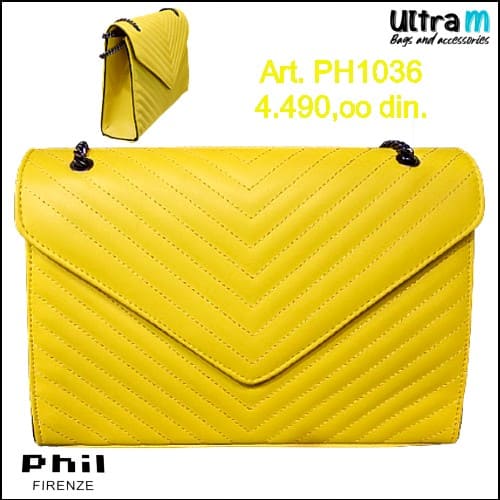 Zenska torba Phil Firenze Art. PH1036 Yellow