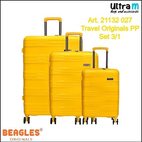 Kofer Beagles Originals Art. 21132 027 Travel Originals PP žuti