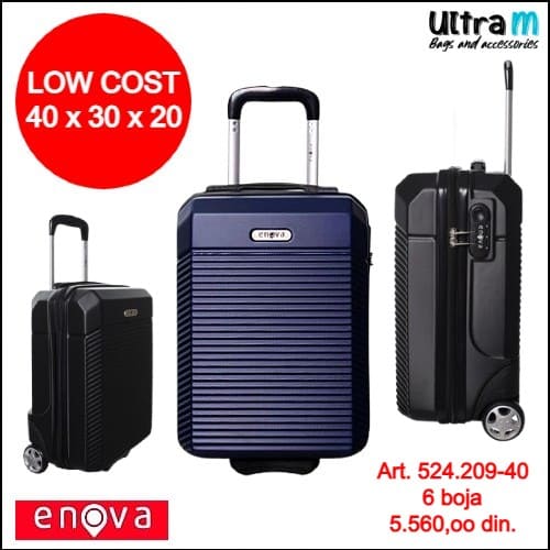 Kofer Enova Art. 524.209-40 ABS Low cost cabin size