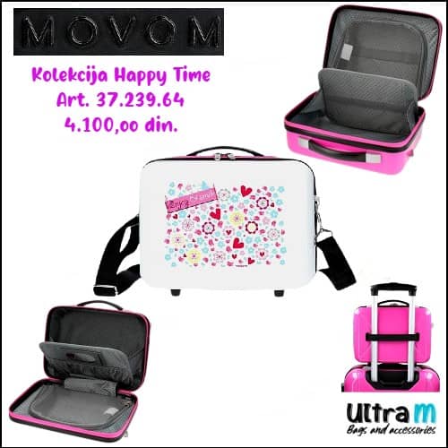 Neseser Movom Art. Happy Time 37.239.64 Beauty case Beli