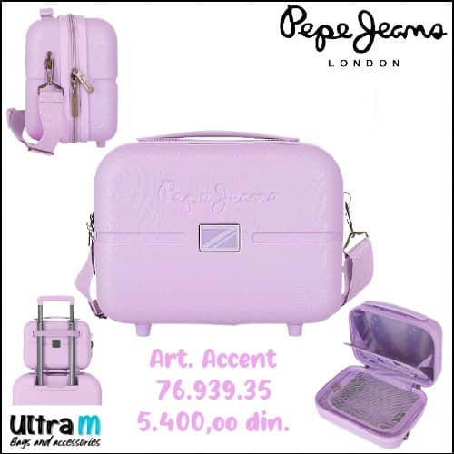Neseser Pepe Jeans Art. Accent 76.939.35 Beauty case Lila