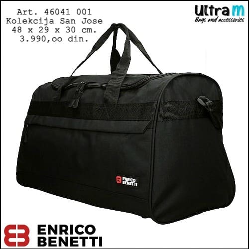 Putna torba Enrico Benetti Art. 46041 001 San Jose crna