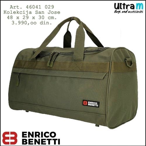 Putna torba Enrico Benetti Art. 46041 029 San Jose maslinasta