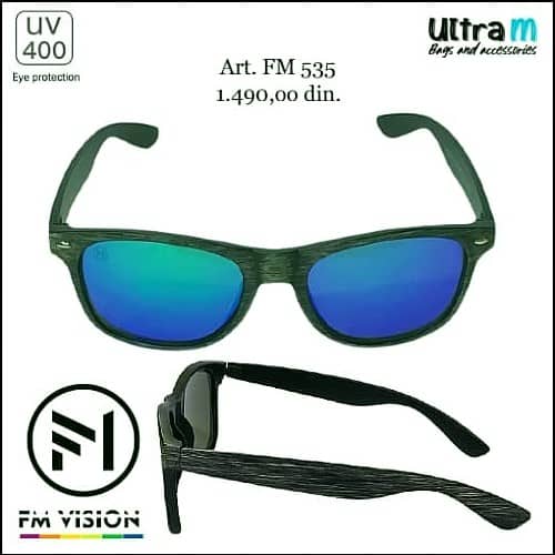 Naočare za sunce FM VISION Art. FM 535 Muške metalik zelene