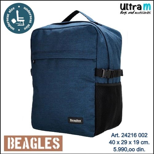 Ranac Beagles Art. 24216 002 Kyoto low cost underseat plavi