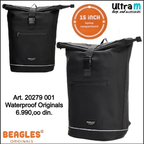 Ranac Beagles Originals Art. 20279 001 Waterproof originals crni