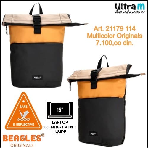 Ranac Beagles Originals Art. 21179 114 Multicolor originals laptop 15,6'' žuti