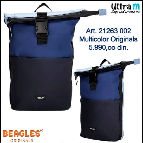 Ranac Beagles Originals Art. 21263 002 Multicolor originals tablet plavi