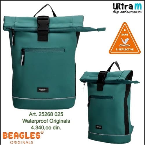 Ranac Beagles Originals Art. 25268 025 Waterproof originals petrol