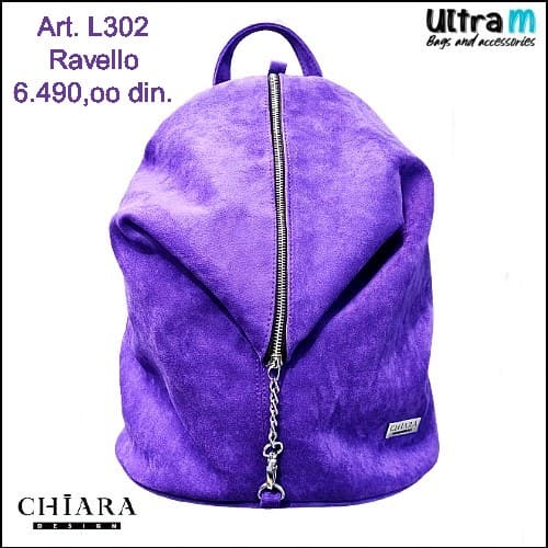 Ranac Chiara Design Art. L302 Ravello ženski violet