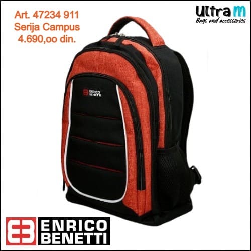 Ranac Enrico Benetti Art. 47234 911 Campus orange