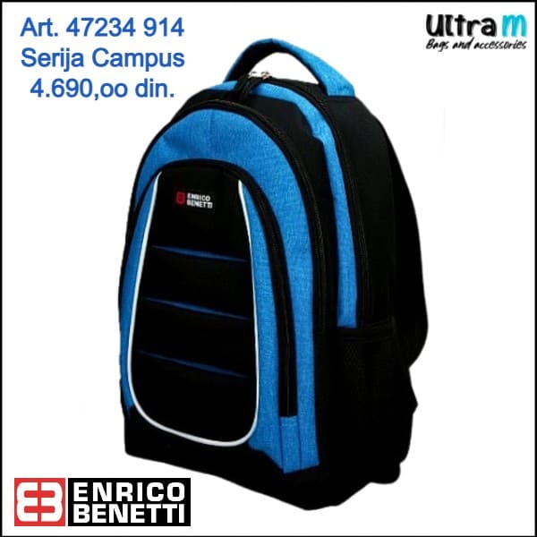 Ranac Enrico Benetti Art. 47234 914 Campus electric blue