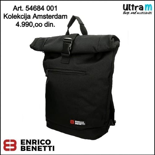 Ranac Enrico Benetti Art. 54684 001 Amsterdam black