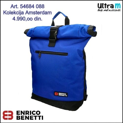 Ranac Enrico Benetti Art. 54684 088 Amsterdam steel blue