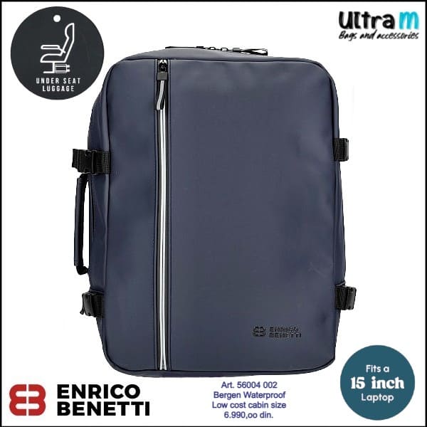 Ranac Enrico Benetti Art. 56004 002 Bergen laptop 15'' Waterproof teget