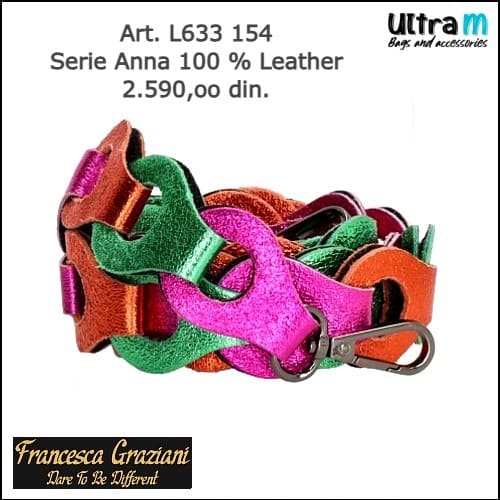 Fashion shoulder strap Francesca Graziani Art. L633 154