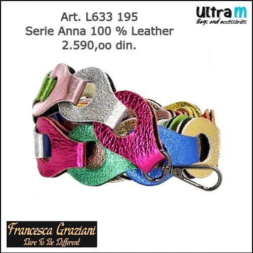 Fashion shoulder strap Francesca Graziani Art. L633 195