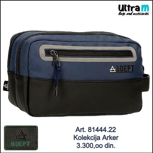 Neseser Adept Art. 81444.22 Arker plavi