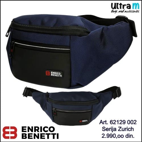 Torbica oko struka Enrico Benetti Art. 62129 002 Zurich teget