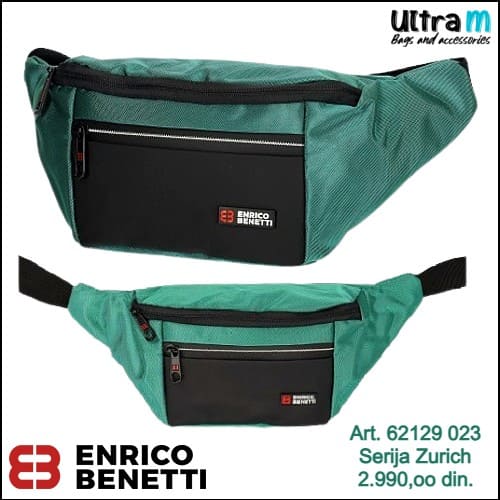 Torbica oko struka Enrico Benetti Art. 62129 023 Zurich zelena