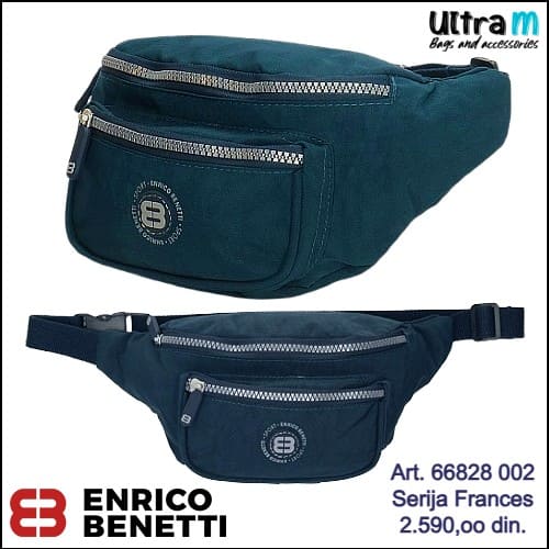 Torbica oko struka Enrico Benetti Art. 66828 002 Frances teget