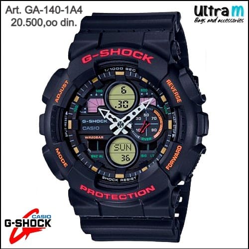 Muški ručni sat Casio Art. G-Shock GA-140-1A4