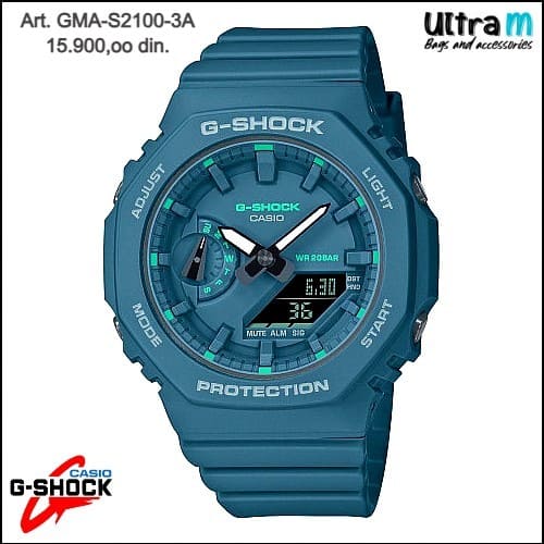 Muški ručni sat Casio Art. G-Shock GMA-S2100-3A
