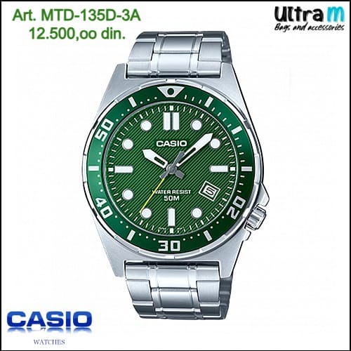 Muški ručni sat Casio Art. MTD-135D-3A