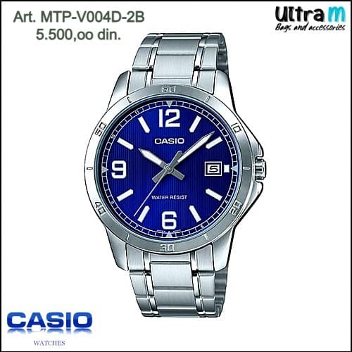 Muški ručni sat Casio Art. MTP-V004D-2B