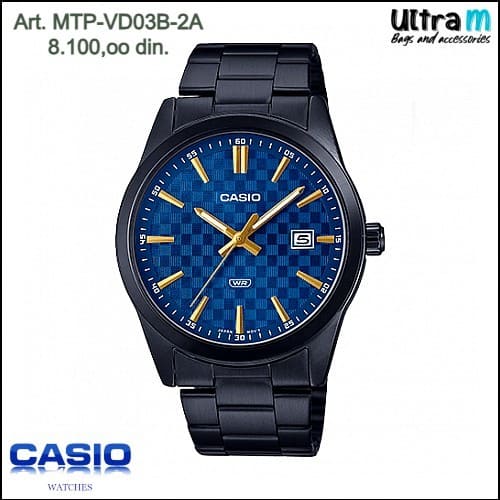 Muški ručni sat Casio Art. MTP-VD03B-2A