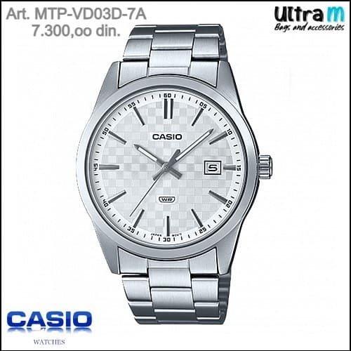 Muški ručni sat Casio Art. MTP-VD03D-7A