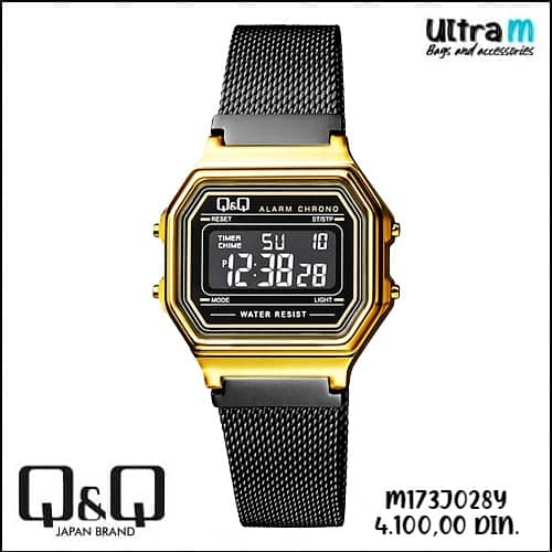 Zenski ručni sat Q & Q Art. M173J028Y Digitalni Vintage.jpg