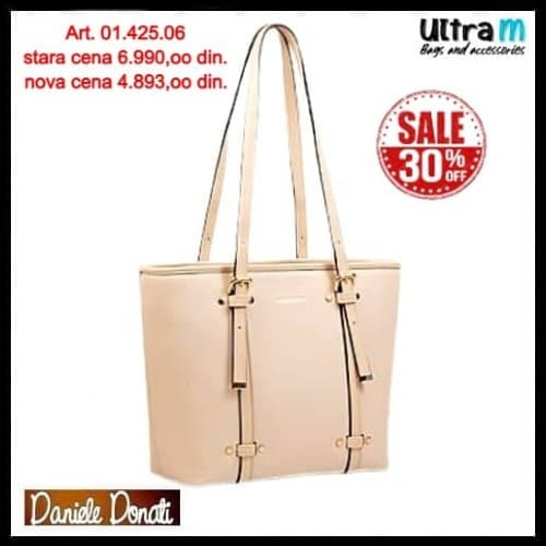 Zenska torba Daniele Donati Art. 01.425.06 Bež