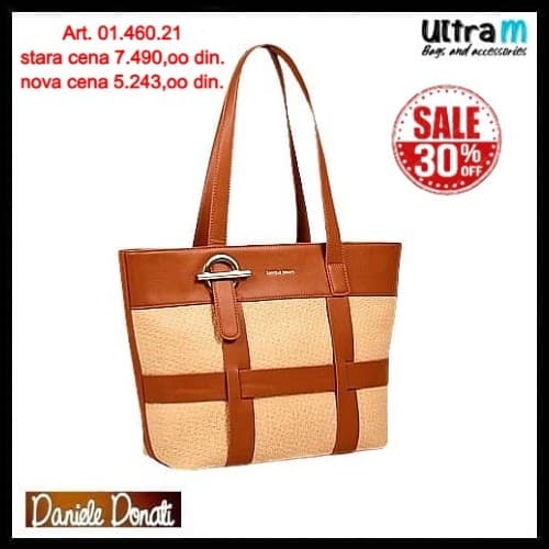 Zenska torba Daniele Donati Art. 01.460.21 Camel