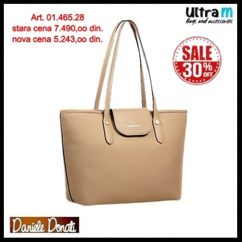 Zenska torba Daniele Donati Art. 01.465.28 Taupe
