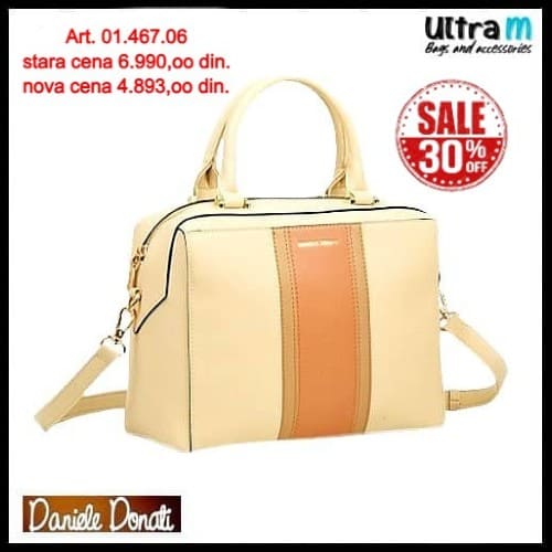 Zenska torba Daniele Donati Art. 01.467.06 Bež