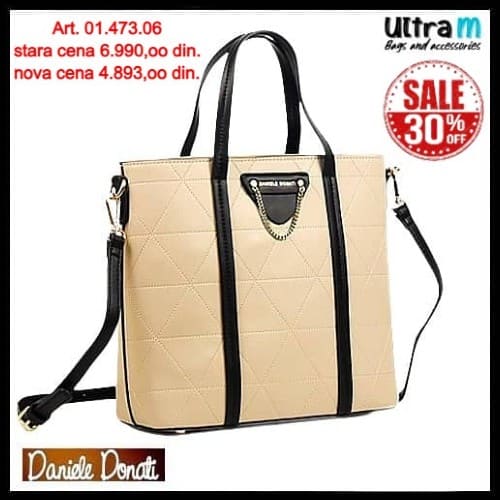Zenska torba Daniele Donati Art. 01.473.06 Bež