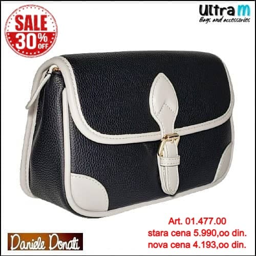 Zenska torba Daniele Donati Art. 01.477.00 Crna