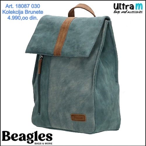 Zenska torba Beagles Art. 18087 030 Ranac Brunete jeans