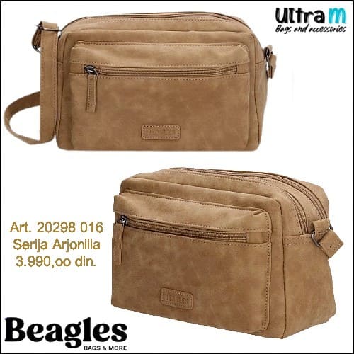 Zenska torba Beagles Art. 20298 016 Arjonilla taupe